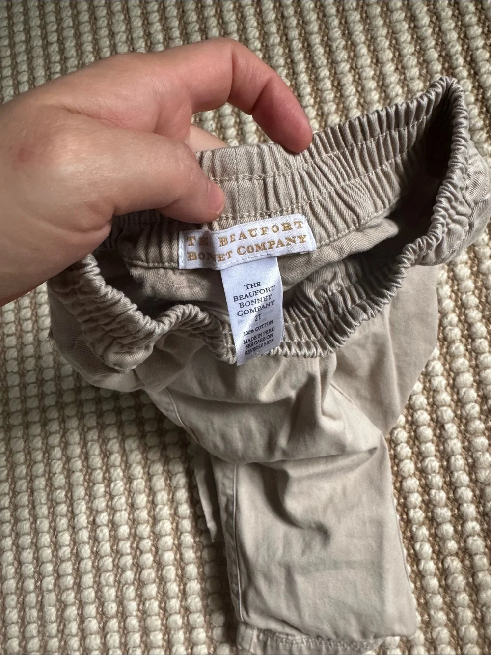 The Beaufort Bonnet Company Boy’s Sheffield Pants - Khaki